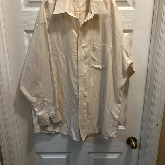 VINTAGE LSU TIGERS TOMMY HILFIGER GOLF XL Yellow & White COTTON POLO SHIRT! - Picture 7 of 8